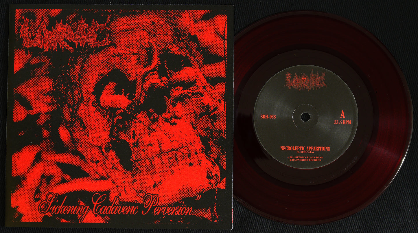 LARVAE - Sickening Cadeveric Perversion 7"