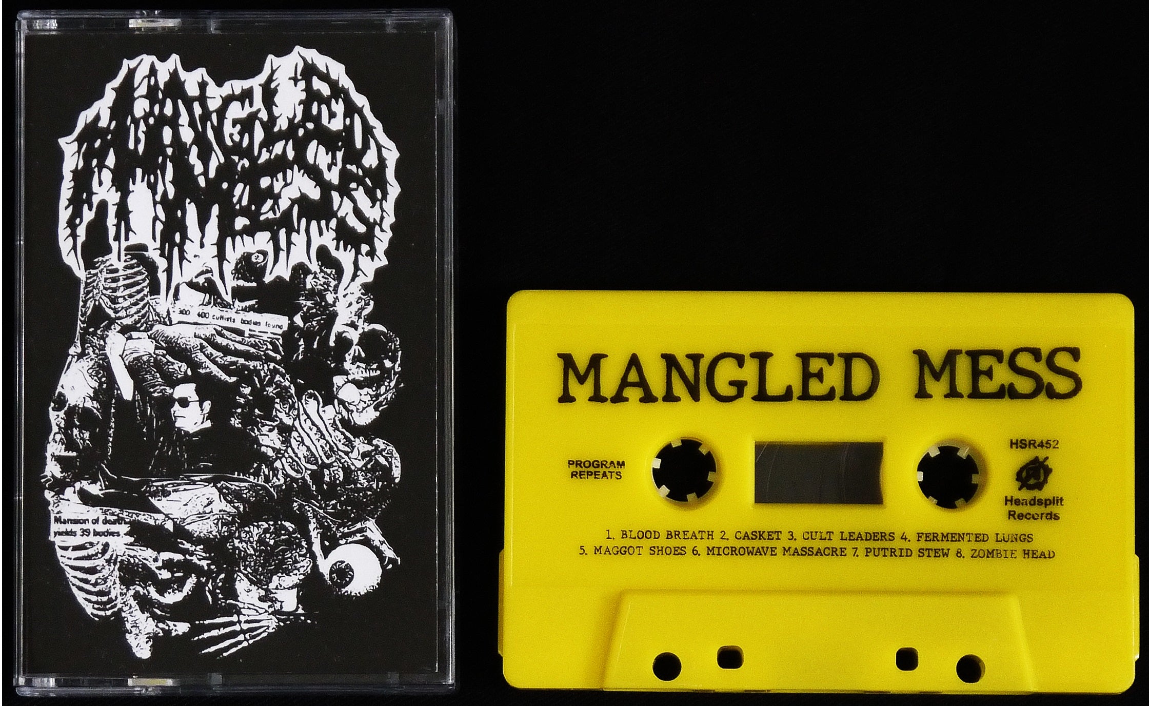 MANGLED MESS - Demo EP MC Tape – grindfather.prod