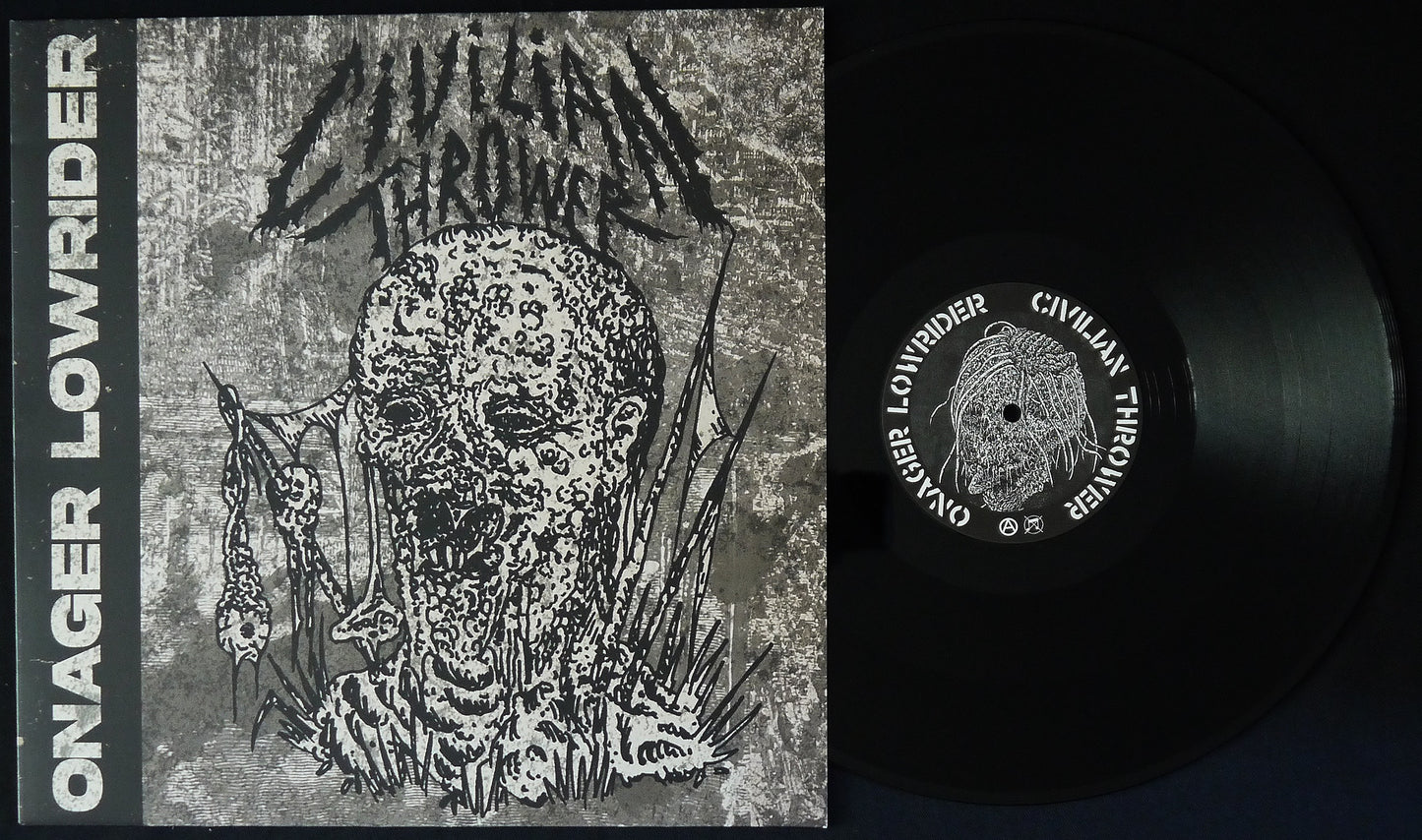 CIVILIAN THROWER / MORBID ANGEL DUST - Split 12"