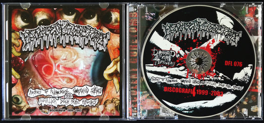 FECULENT GORETOMB - Archives Of Pathological Goregrind States And Splatter Death Metal Atrocities - Discografia 1999-2003 CD