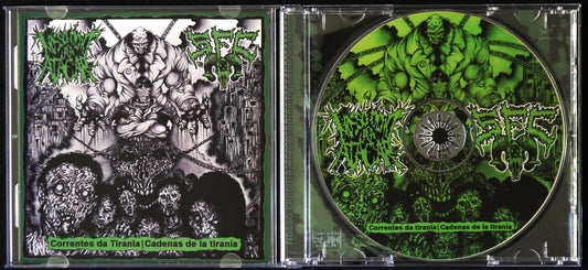 SxFxC / NOSSO ODIO IRA ATACAR - Split CD