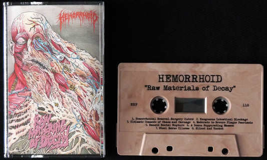 HEMORRHOID - Raw Materials Of Decay MC Tape