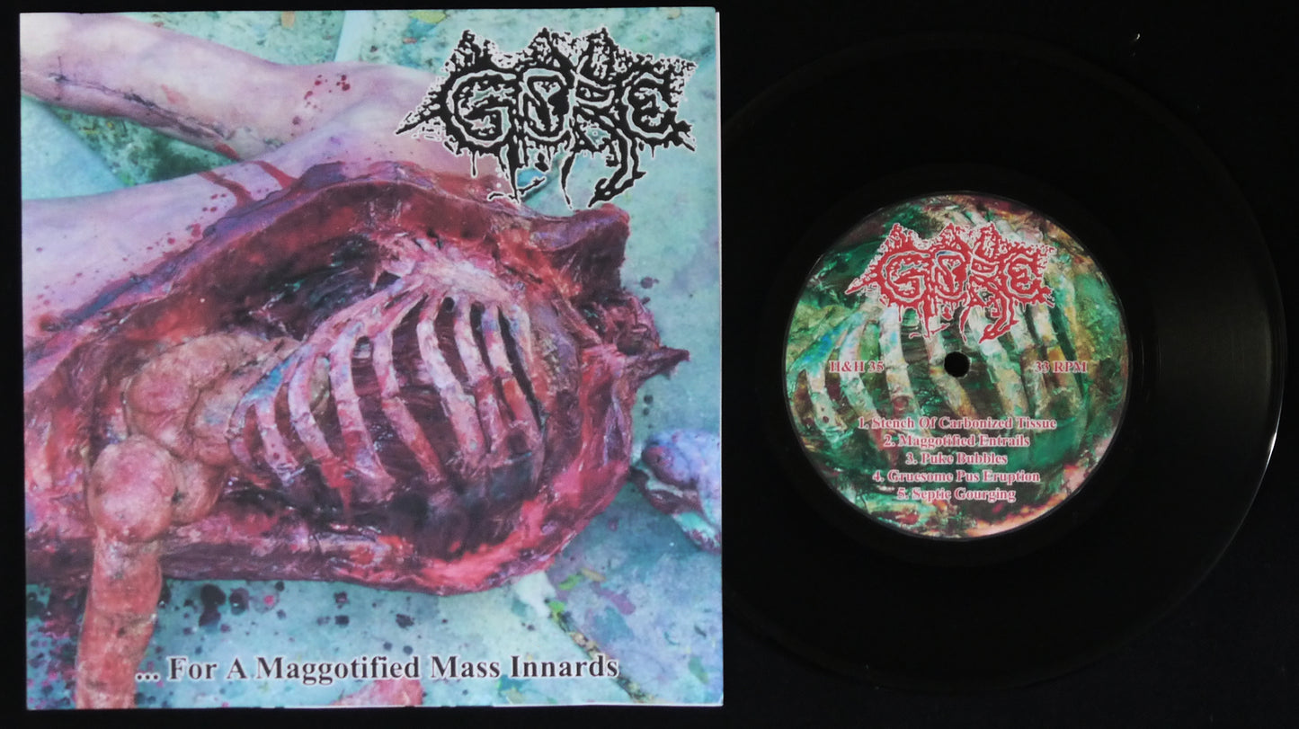 GORE / NECROCANNIBALISTIC VOMITORIUM - Split 7"