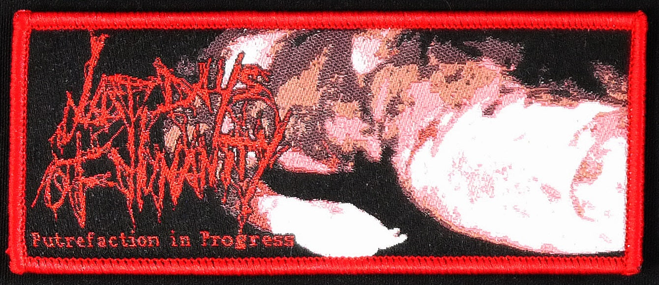 LAST DAYS OF HUMANITY - Putrefaction In Progress Woven Patch