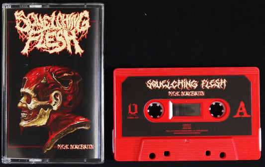 SQUELCHING FLESH - Psychic Incarceration MC Tape