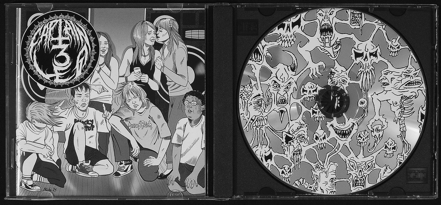 CAPTAIN THREE LEG - Satan Murder Suicide CD
