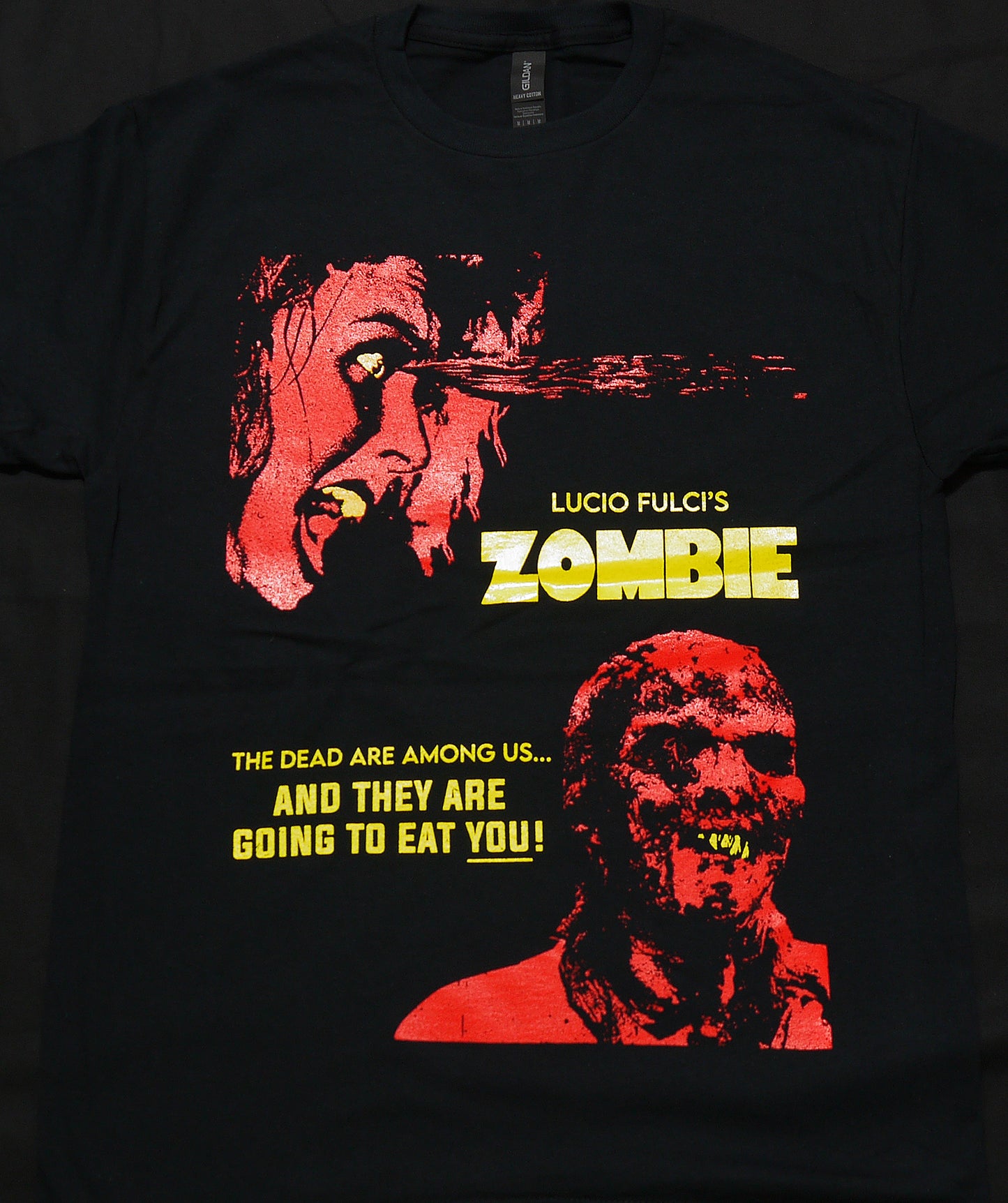 ZOMBIE - Lucio Fulci - The Dead Among Us... And They Are Going To Eat You! - T-shirt