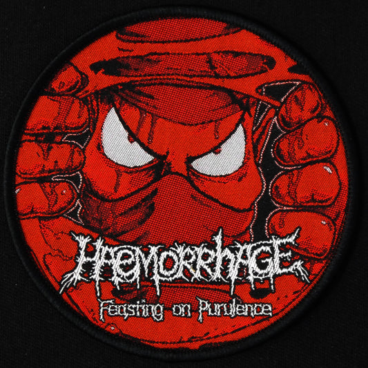 HAEMORRHAGE - Feasting On Purulence Woven Patch