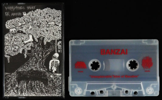 BANZAI - Unexplainable Tales Of Macabre MC Tape