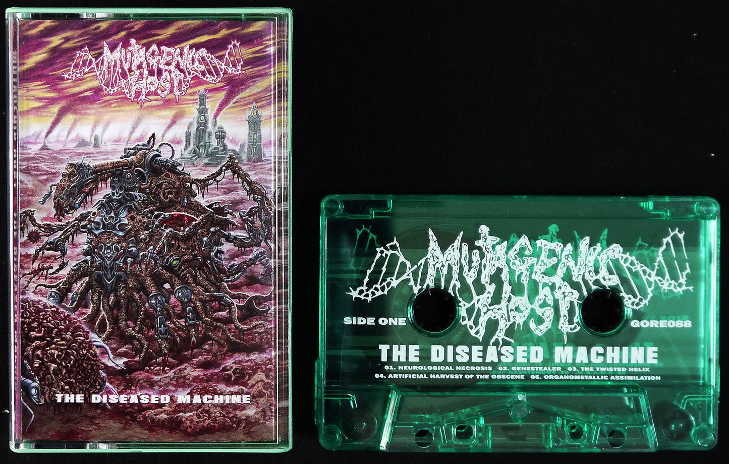 MUTAGENIC HOST - The Diseased Machine MC Tape