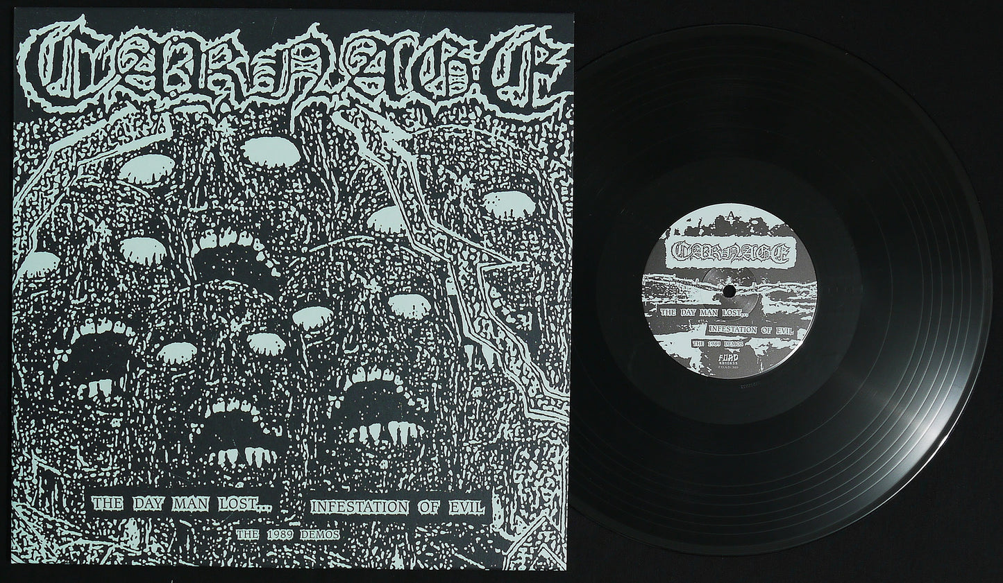 CARNAGE - The Day Man Lost... / Infestation Of Evil - The 1989 Demos 12"