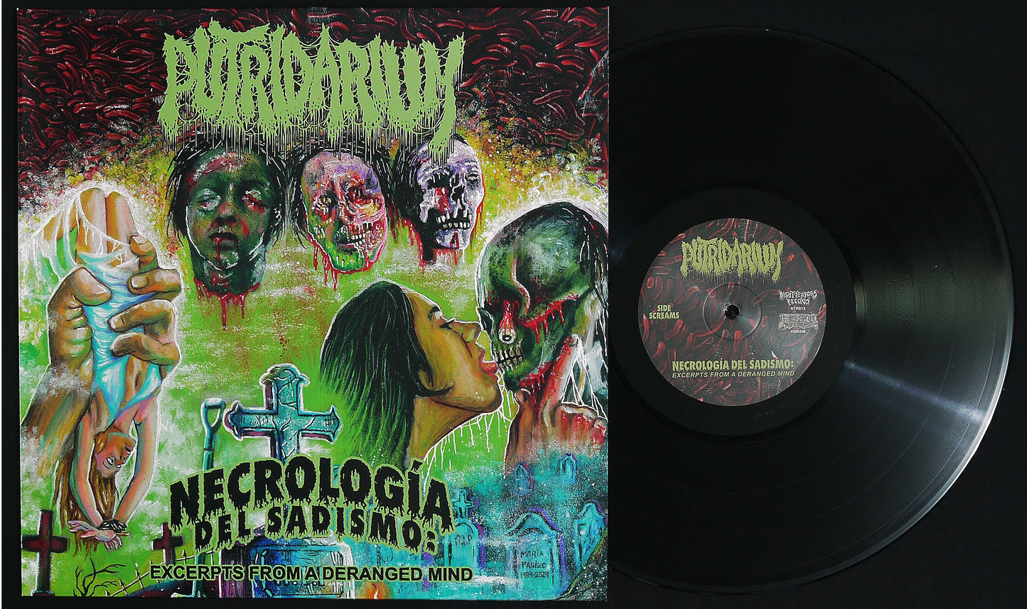 PUTRIDARIUM - Necrología Del Sadismo: Excerpts From A Deranged Mind 12"