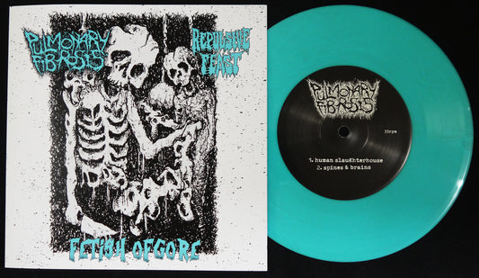PULMONARY FIBROSIS / REPULSIVE FEAST - Split 7"