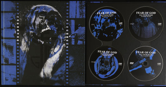 FEAR OF GOD - All your fears BOOK + 3xCD + DVD