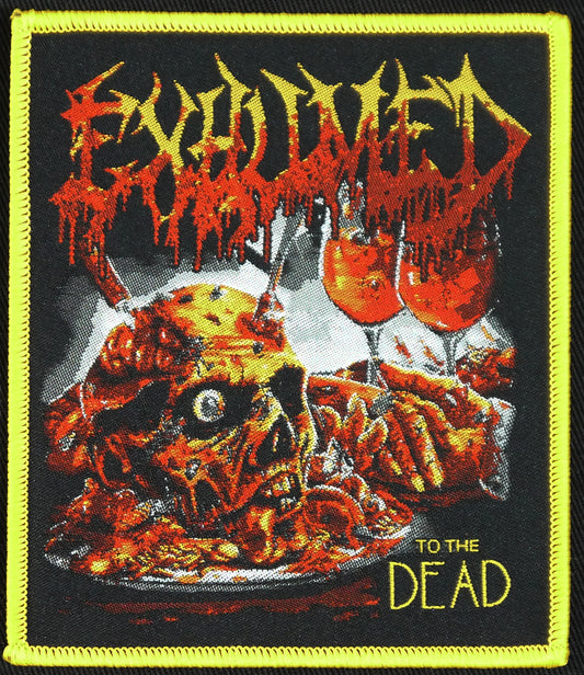 EXHUMED - To The Dead Woven Patch