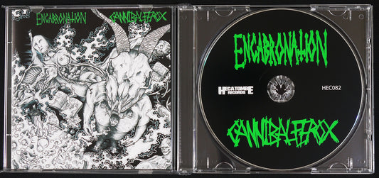 CANNIBAL FEROX / ENCABRONATION - Split CD