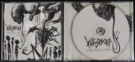 VILE SPECIES - Disqualified As A Human CD