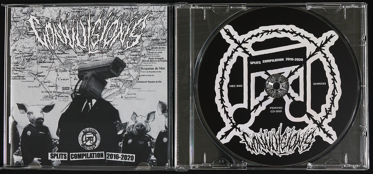 CONVULSIONS - Splits Compilation 2016-2020 CD