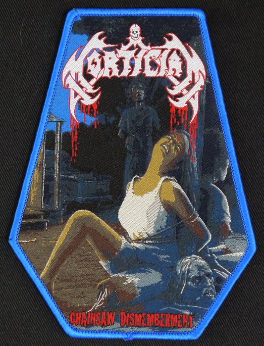 MORTICIAN - Chainsaw Dismemberment Woven Patch