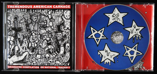 TREMENDOUS AMERICAN CARNAGE - Grindcore Compilation Or National Tragedy? CD