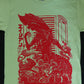 ALIEN XENOMORPH QUEEN Linocut - T-shirt