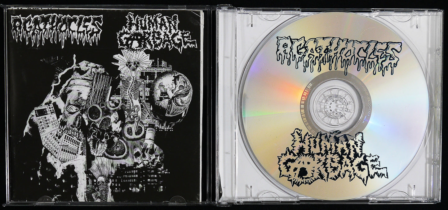 AGATHOCLES / HUMAN GARBAGE - Split CD