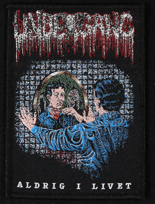 UNDERGANG - Aldrig I Livet Woven Patch