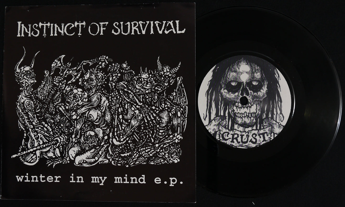 INSTINCT OF SURVIVAL - Winter In My Mind E.P. 7"