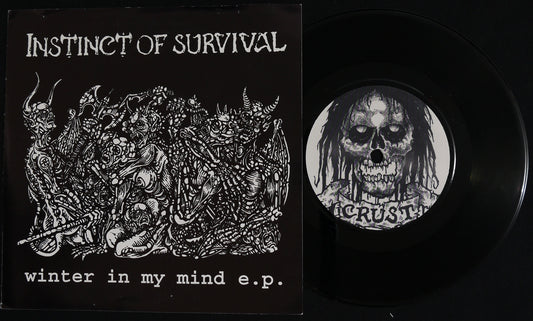 INSTINCT OF SURVIVAL - Winter In My Mind E.P. 7"