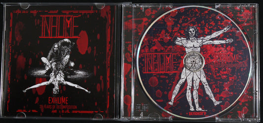 INHUME - Exhume: 25 Years of Decomposition CD