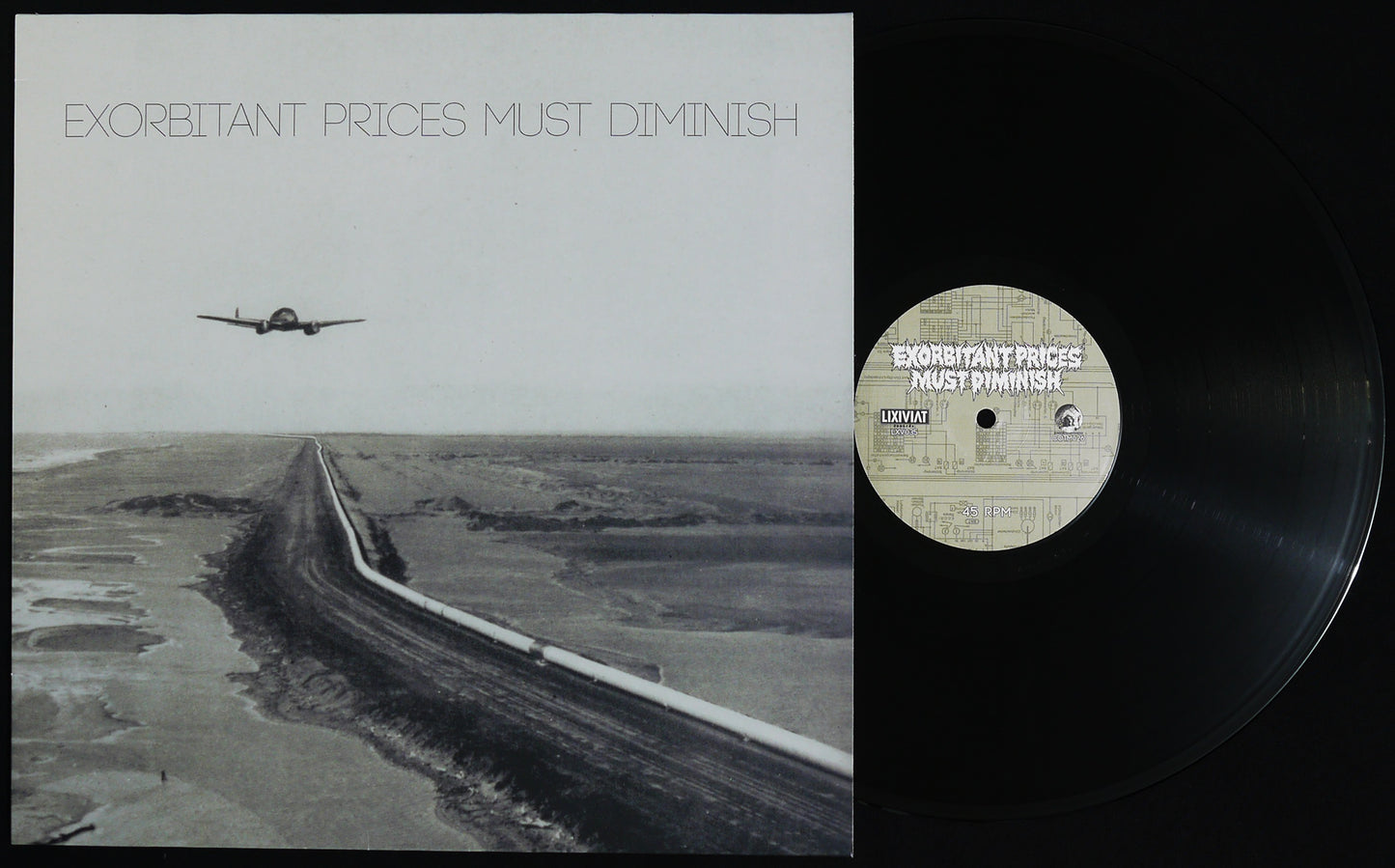 EXORBITANT PRICES MUST DIMINISH / SHITBRAINS - Split 12"