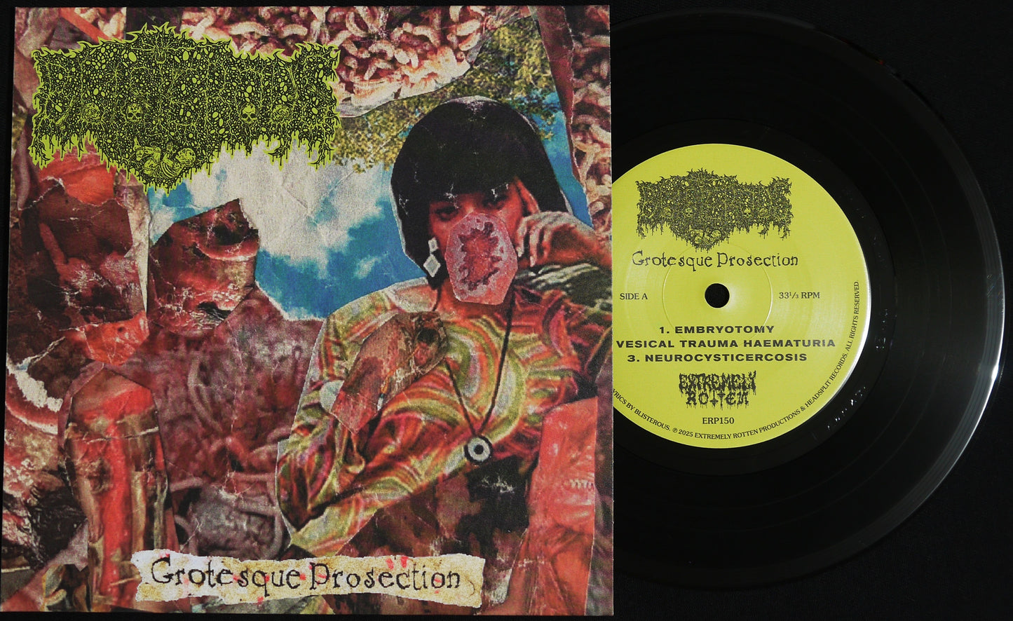 BLISTEROUS - Grotesque Prosection 7"