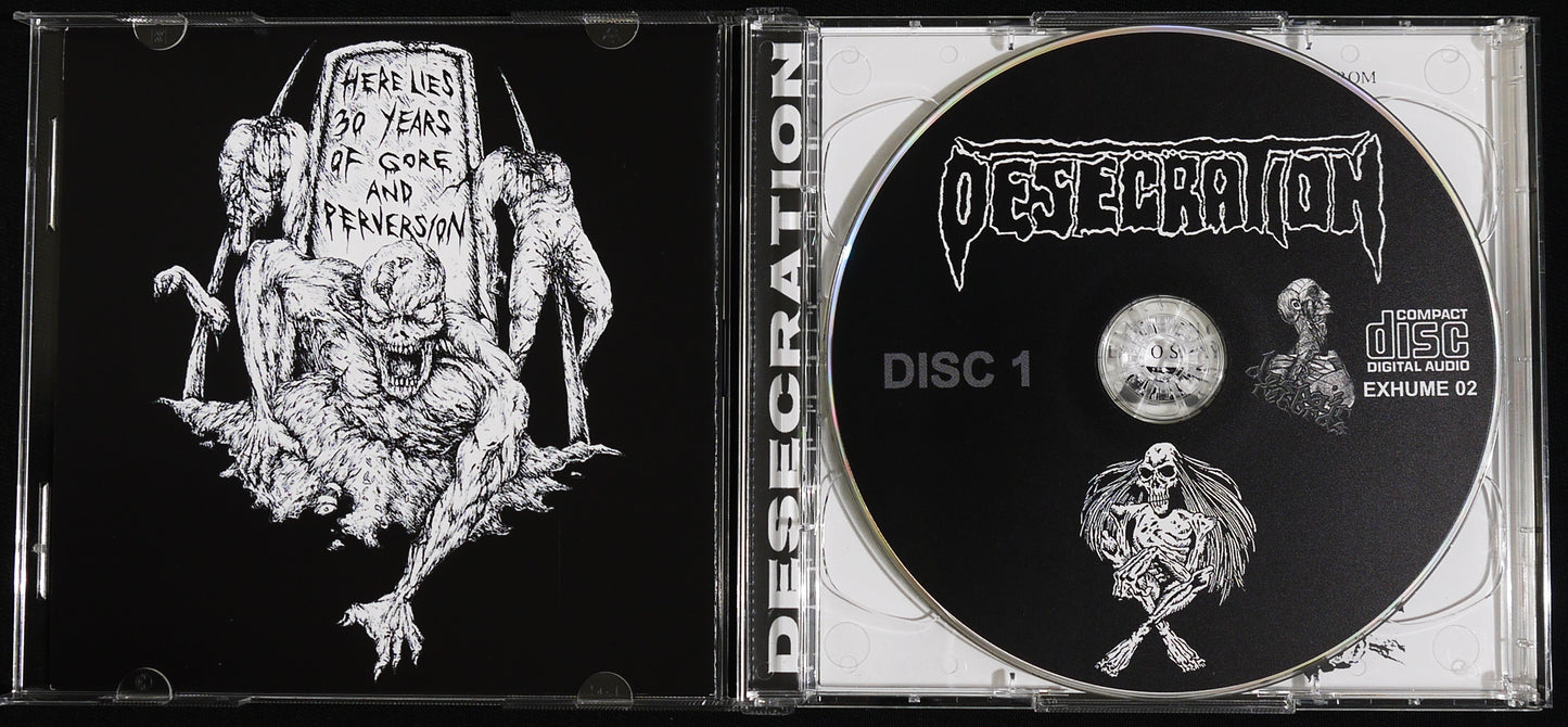 DESECRATION - 30 Years Of Gore & Perversion 2xCD
