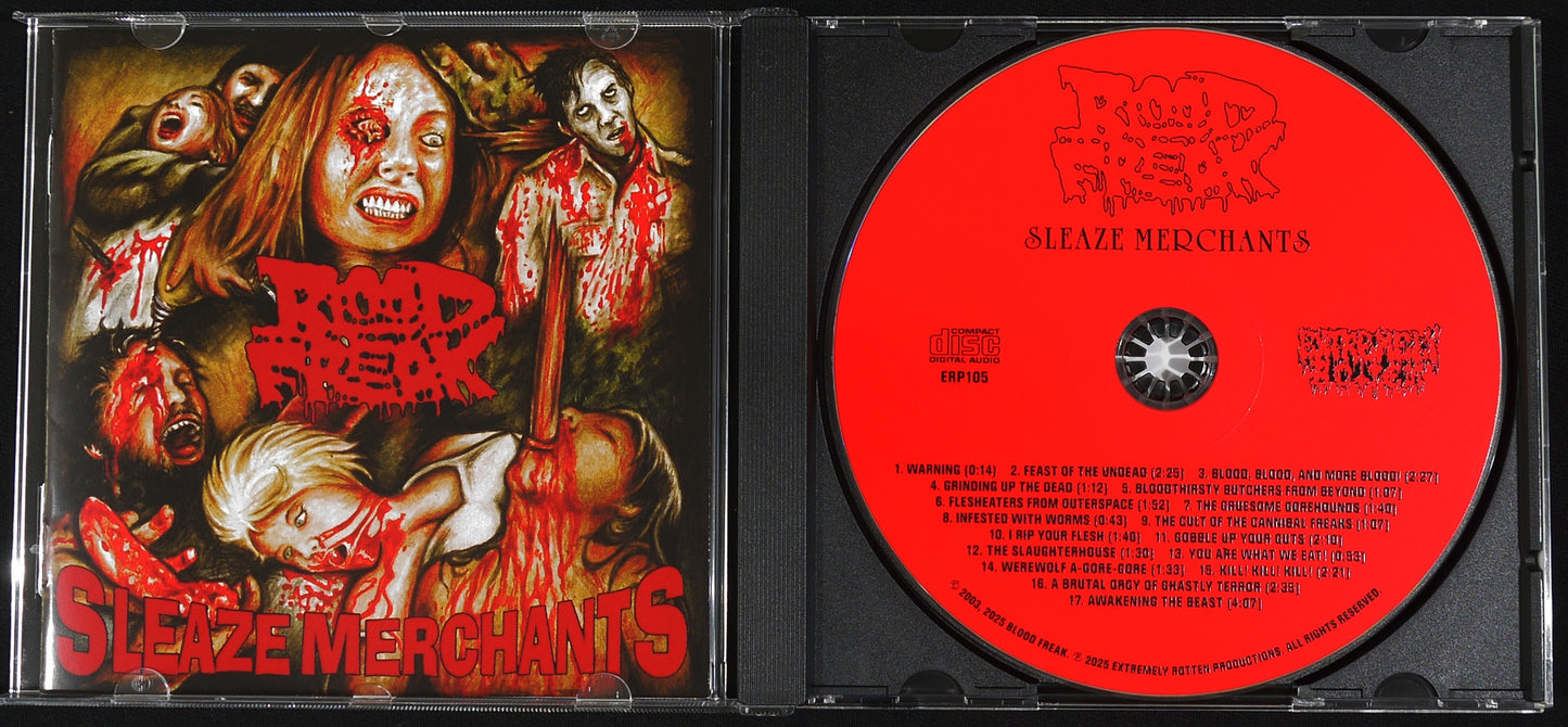 BLOOD FREAK - Sleaze Merchants CD