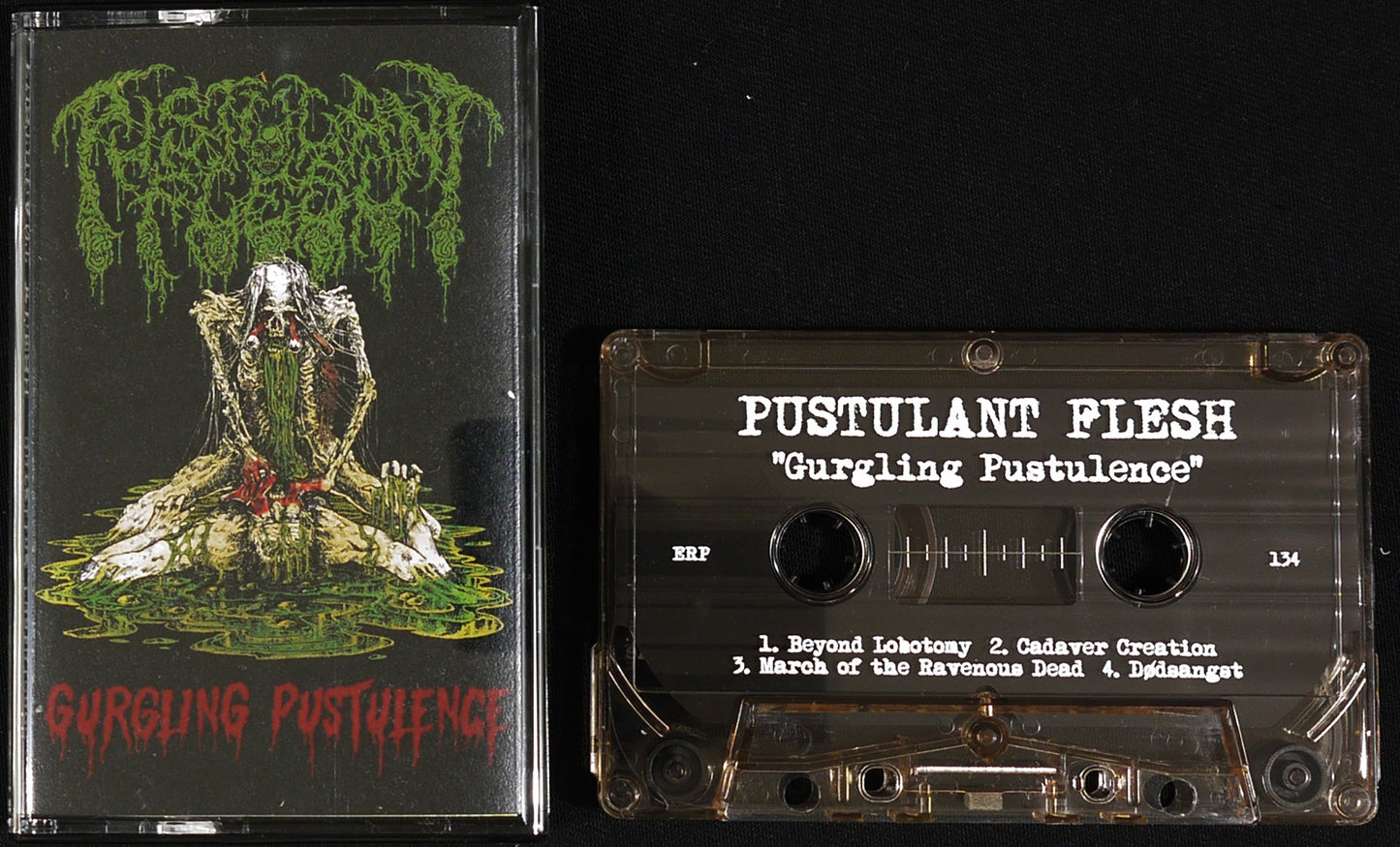 PUSTULANT FLESH - Gurgling Pustulence MC Tape