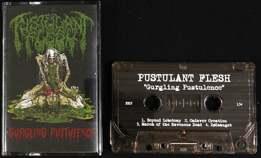 PUSTULANT FLESH - Gurgling Pustulence MC Tape
