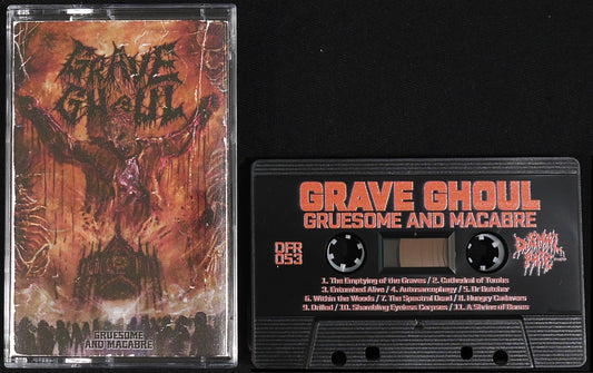 GRAVE GHOUL - Gruesome And Macabre MC Tape