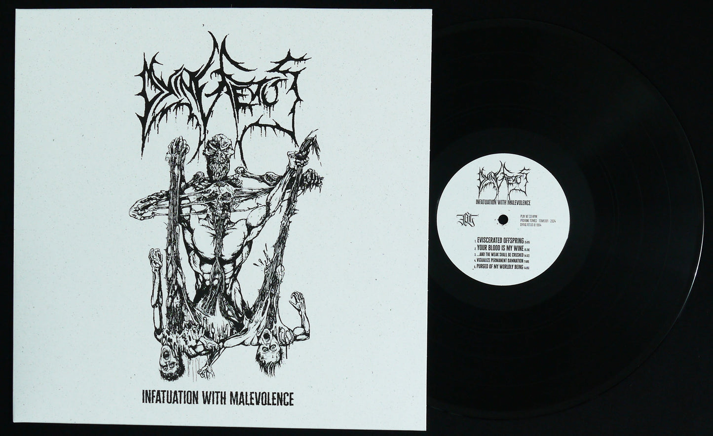 DYING FETUS - Infatuation With Malevolence 12''S/sided
