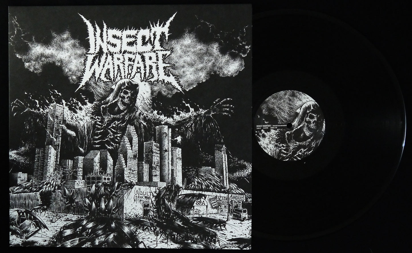 INSECT WARFARE - World Extermination 12"