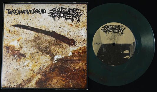 SULFURIC CAUTERY / TAKE THAT VILE FIEND - Split 7"