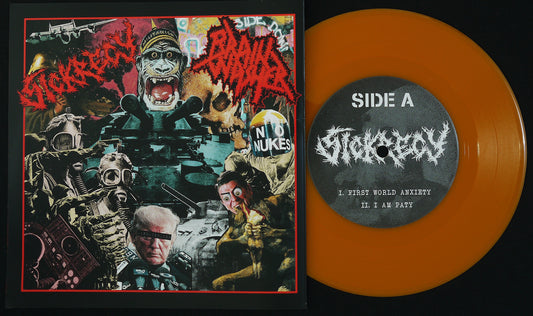 SICKRECY / BRAINWASHER - Split 7"