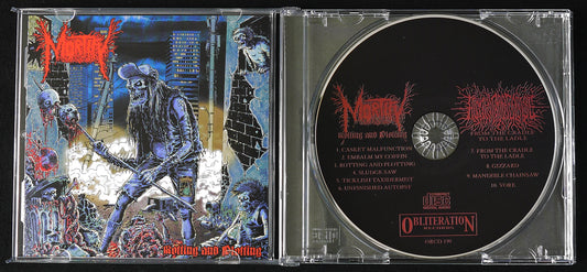 MORTIFY / HUMAN CORPSE ABUSE - Split CD