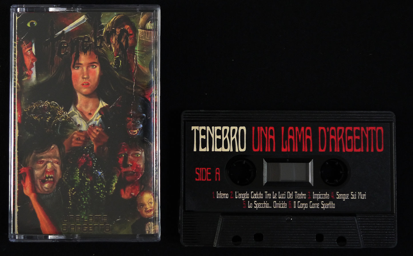 TENEBRO - Una Lama D'Argento MC Tape