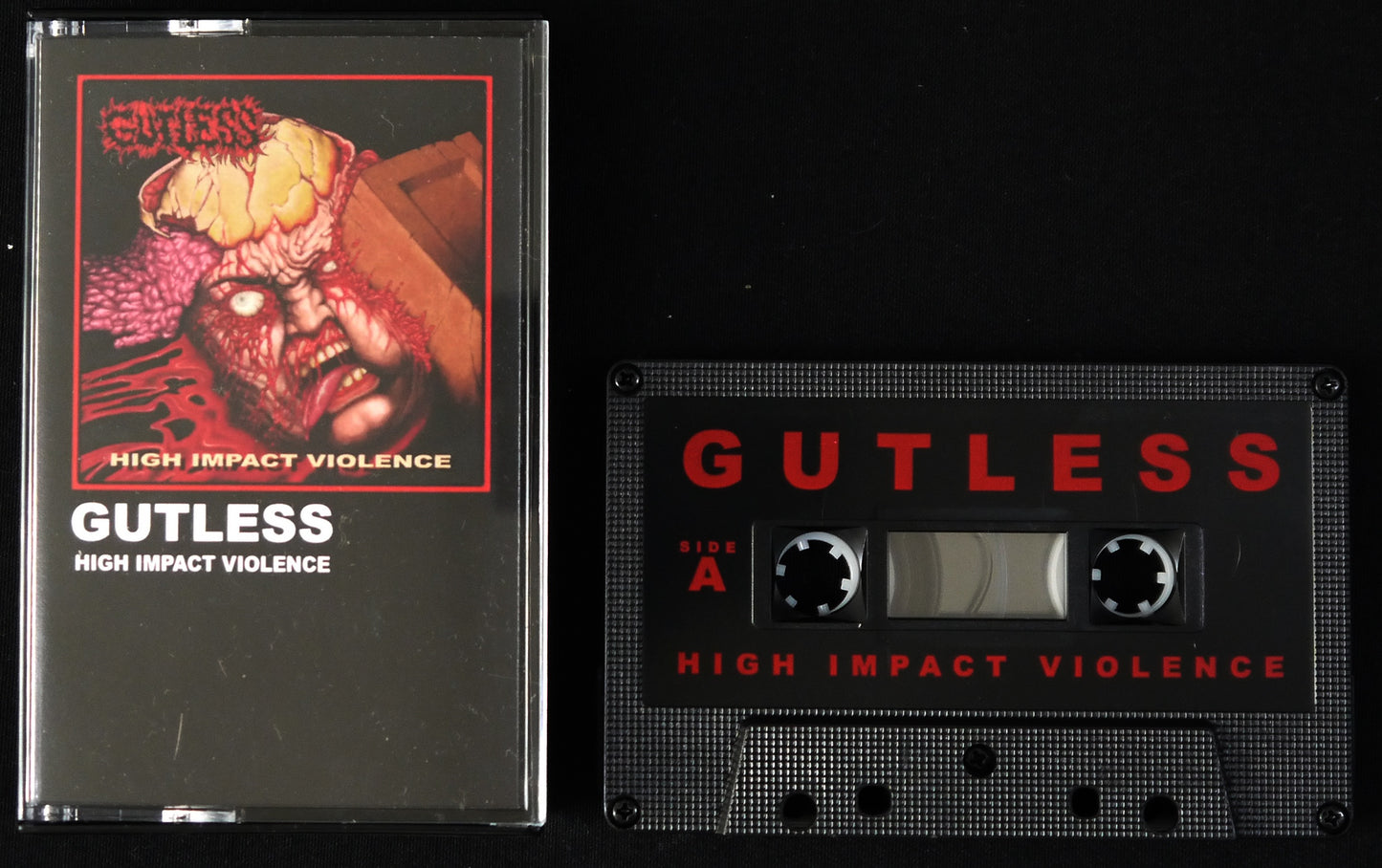 GUTLESS - High Impact Violence MC Tape