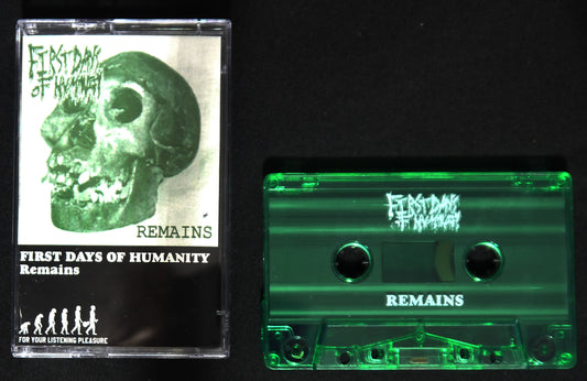 FIRST DAYS OF HUMANITY  - Caves/Remains MC Tape
