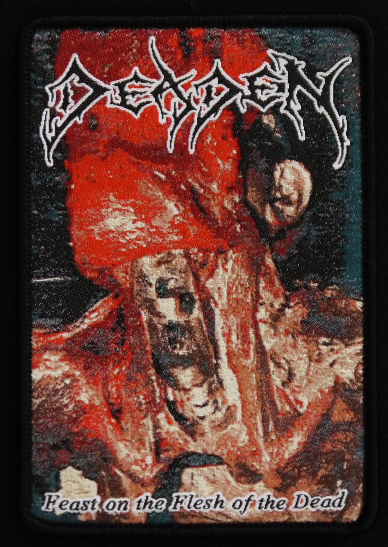 DEADEN - Feast On The Flesh Of The Dead Woven Patch