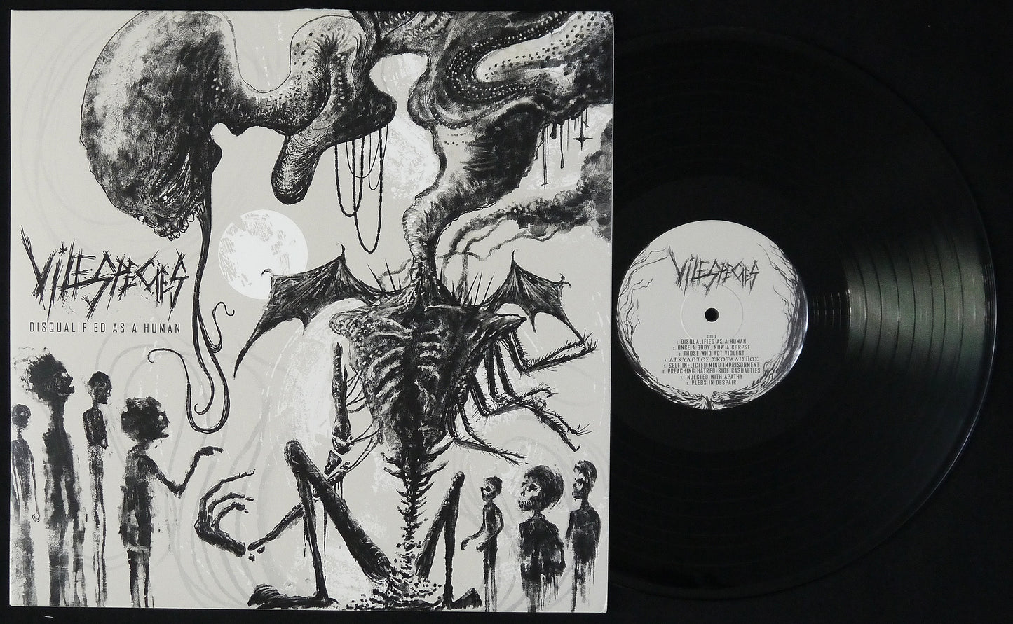 VILE SPECIES - Disqualified As a Human 12"
