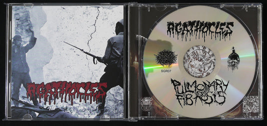 AGATHOCLES / PULMONARY FIBROSIS - Split CD