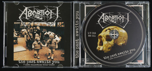 ABORTION - The Past Awaits You - 7 Inch Collection 2010-2025 CD