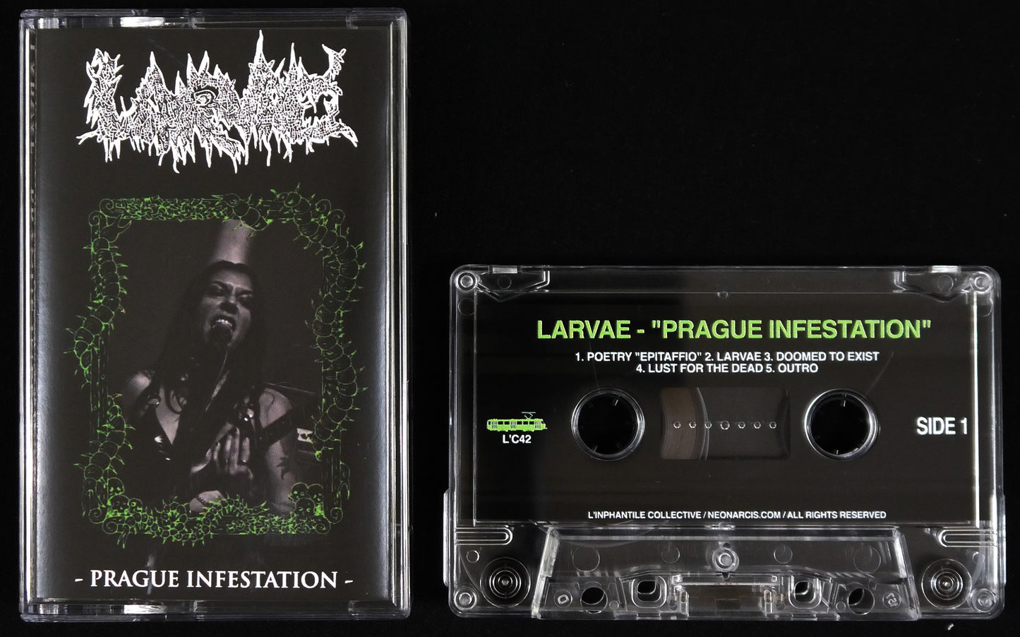 LARVAE - Prague Infestation MC Tape